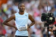 Letsile Tebogo set a world lead in the 400m